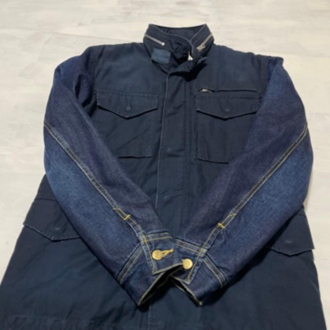 ALPHA LEE STORM RIDER M-65 デニム ジャケット