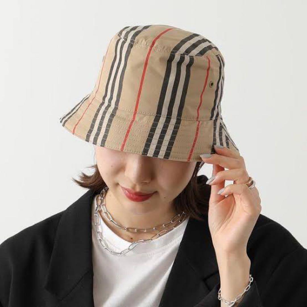 【美品】Burberry バーバリー　バケットハット　バケハ