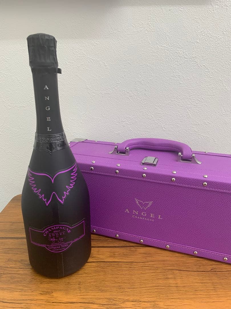 ANGEL Champagne スパークリングワイン 専用ケース付き