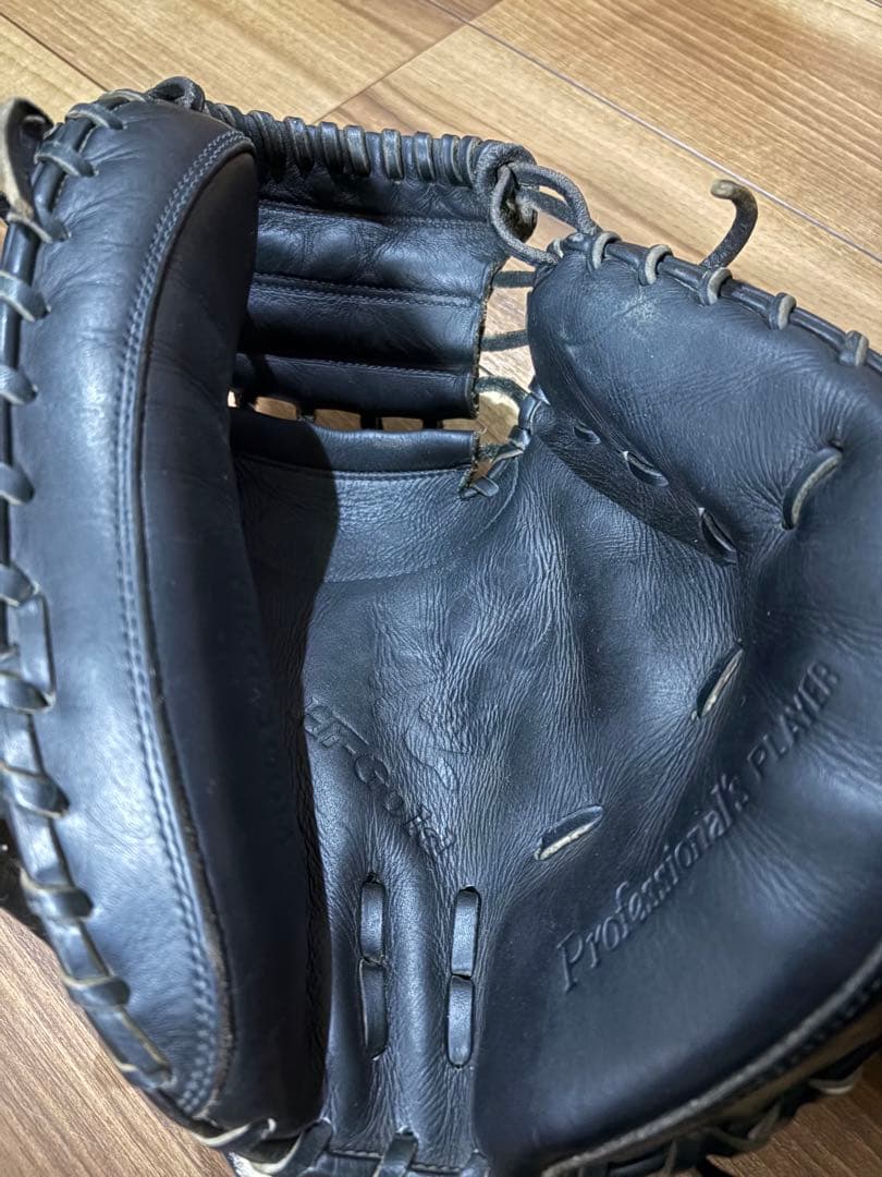 硬式用キャッチャーミット　ハイゴールド