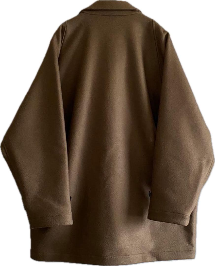 【bk】スティルバイハンド メルトンステンカラーハーフコート