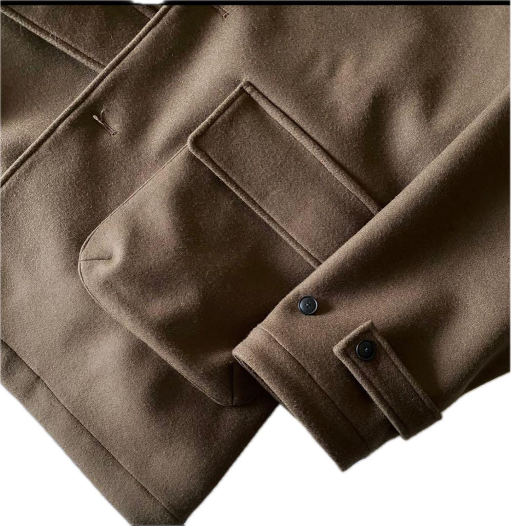 【bk】スティルバイハンド メルトンステンカラーハーフコート