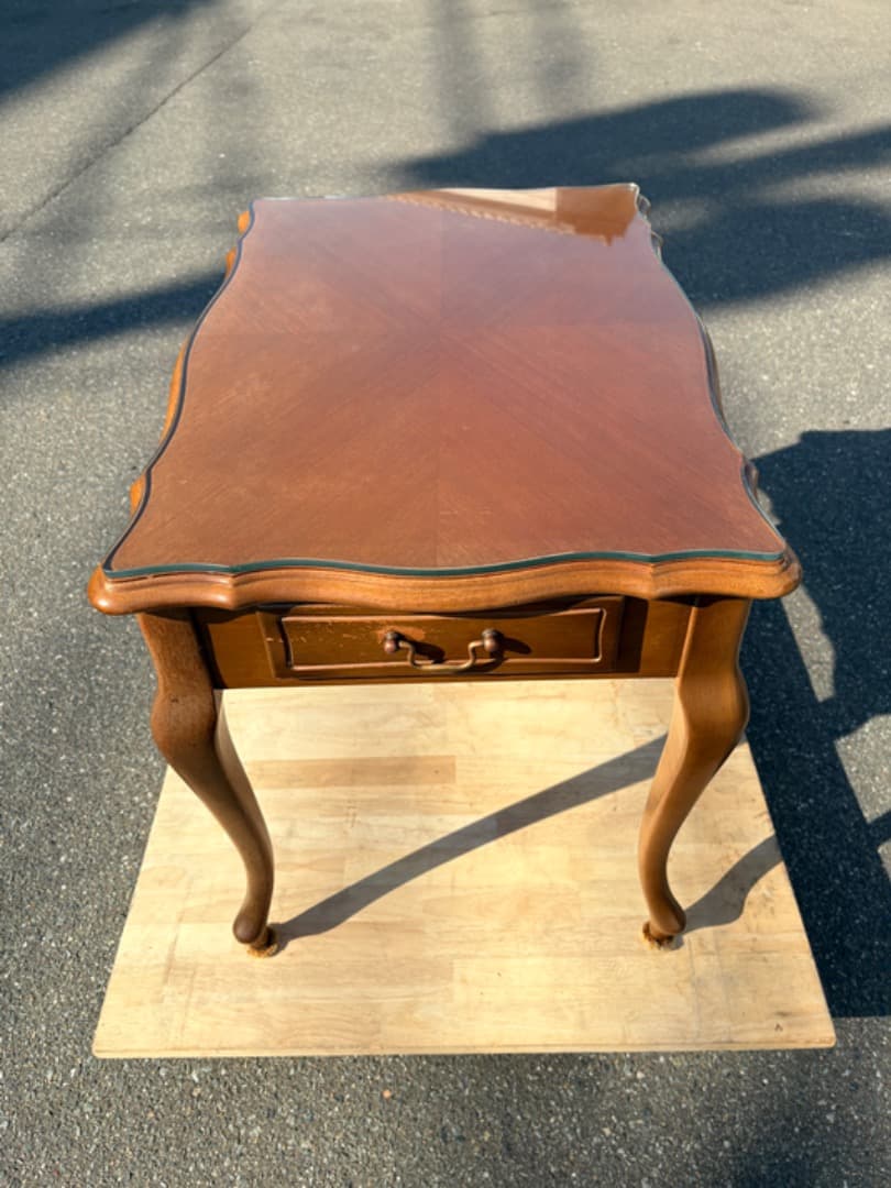 maruni　マルニ　マキシマム　サイドテーブル　昭和レトロ　猫脚　f936