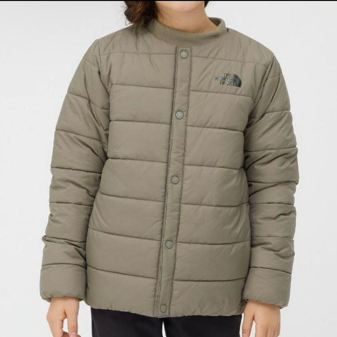 【新品未使用】ノースフェイス マイクロゼファーカーディガン ウォルナット 130