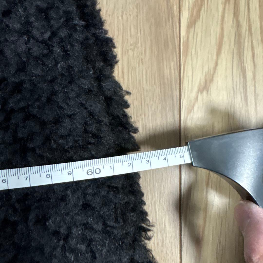 hiroさま専用 【美品】モンクレール ボア素材 ブラックダウンベスト