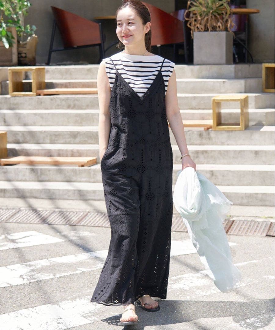 IENA レースオールインワン　ブラック　36 イエナ