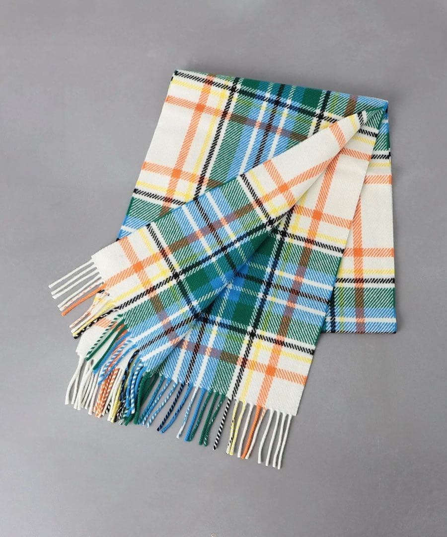 【別注】新品★ 大判ストール チェック Joshua Elliss ¥30800