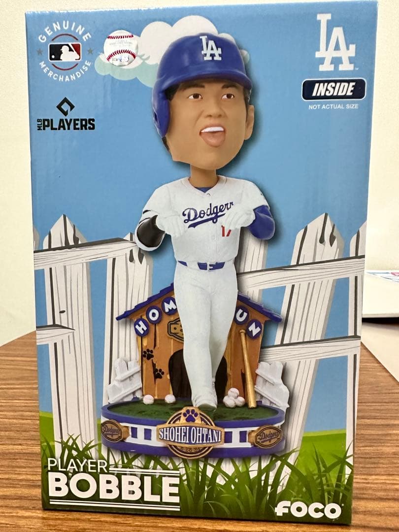 大谷翔平　デコピンポーズ　ボブルヘッド