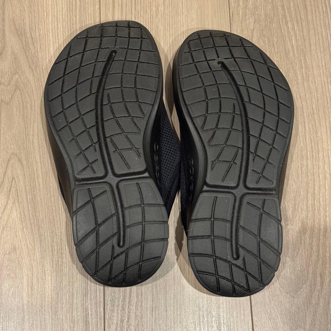 oofos OOCOOZIE SPORT MULE サンダル　黒　28cm