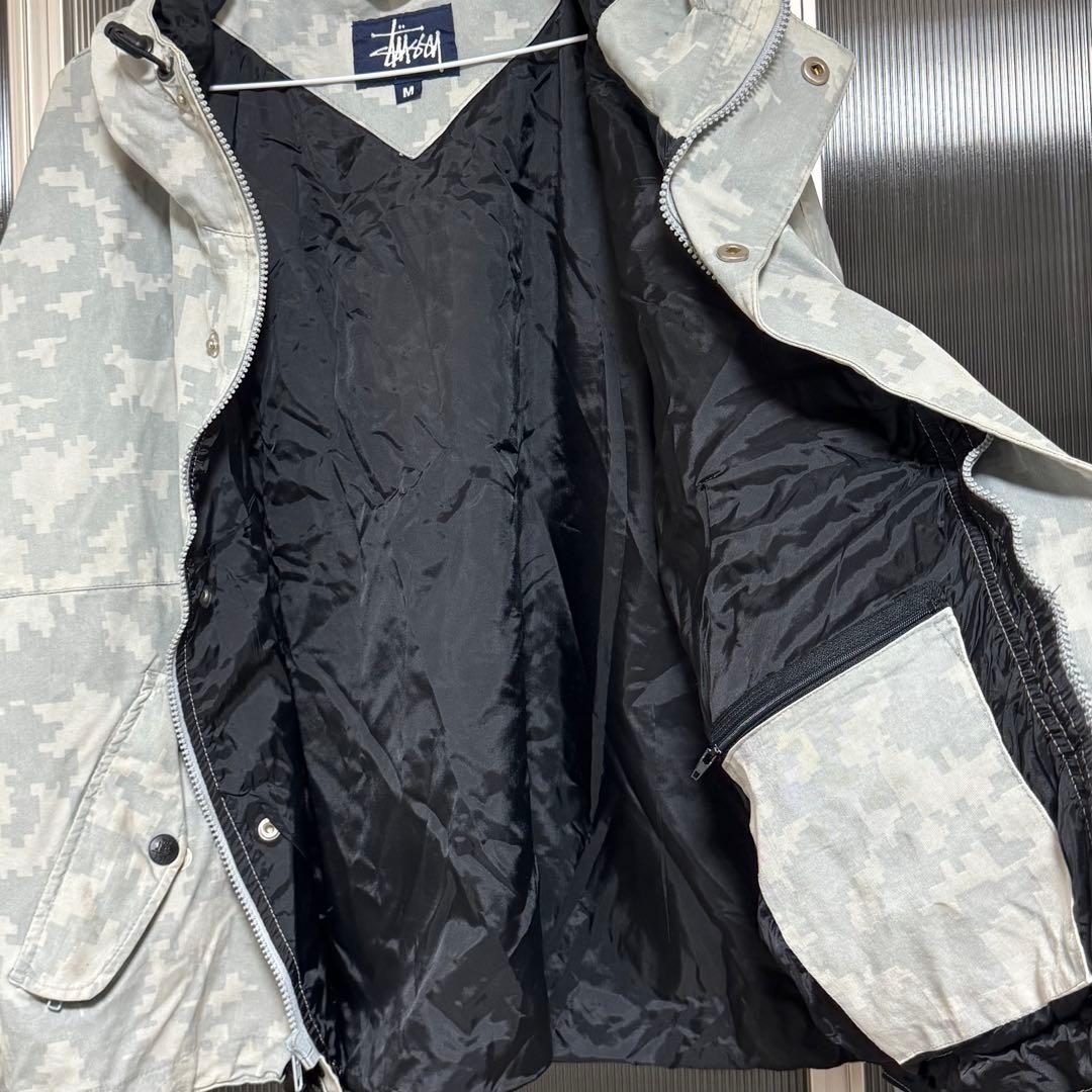 STUSSY 90s ジャケット カモフラ Mサイズ