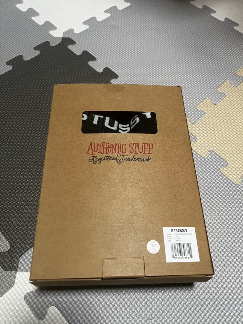 新品・未使用STUSSY BOXER BRIEFS 3 PACK Black
