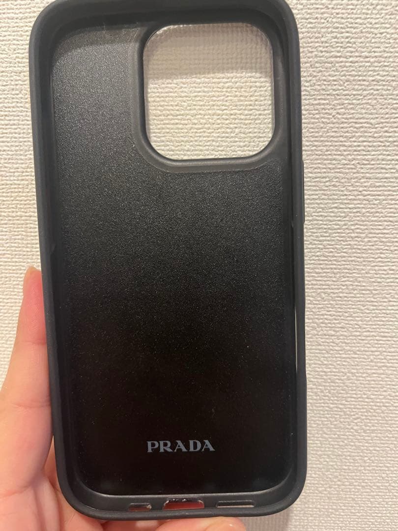 PRADA iPhone16pro ケース カードポケット付き
