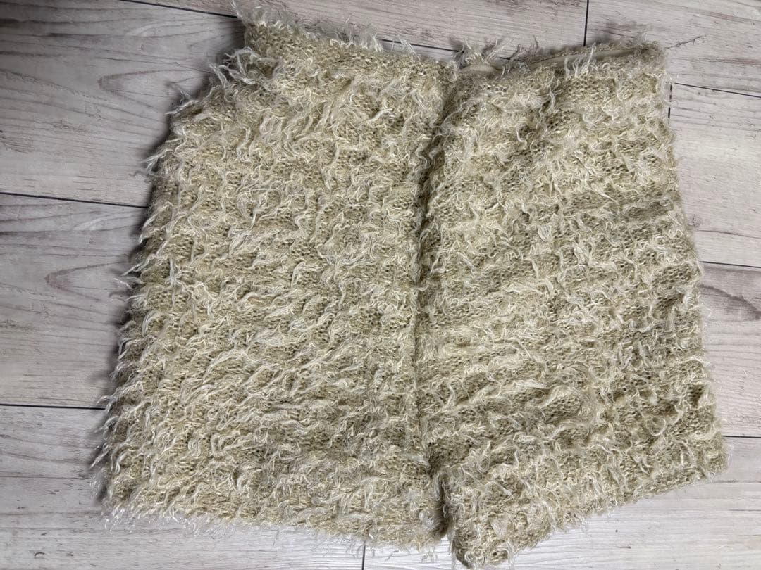 パンツ Eaphi FLUFFY SHORT PANTS beige