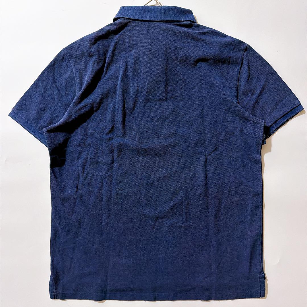 新品✨ポロバイラルフローレン ポロベア ガーメントダイ加工 半袖ポロシャツ L