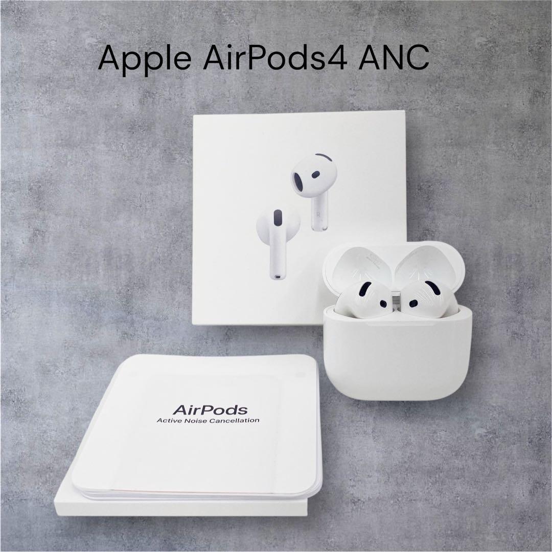 正規品 Apple AirPods4 Type-C ノイズキャンセリングモデル