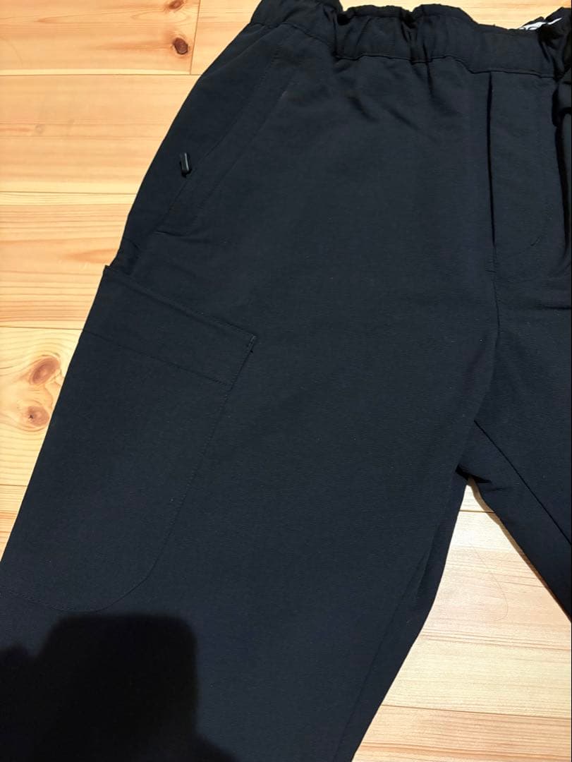 100A SIDE POCKET WARM UP PANTS M 黒