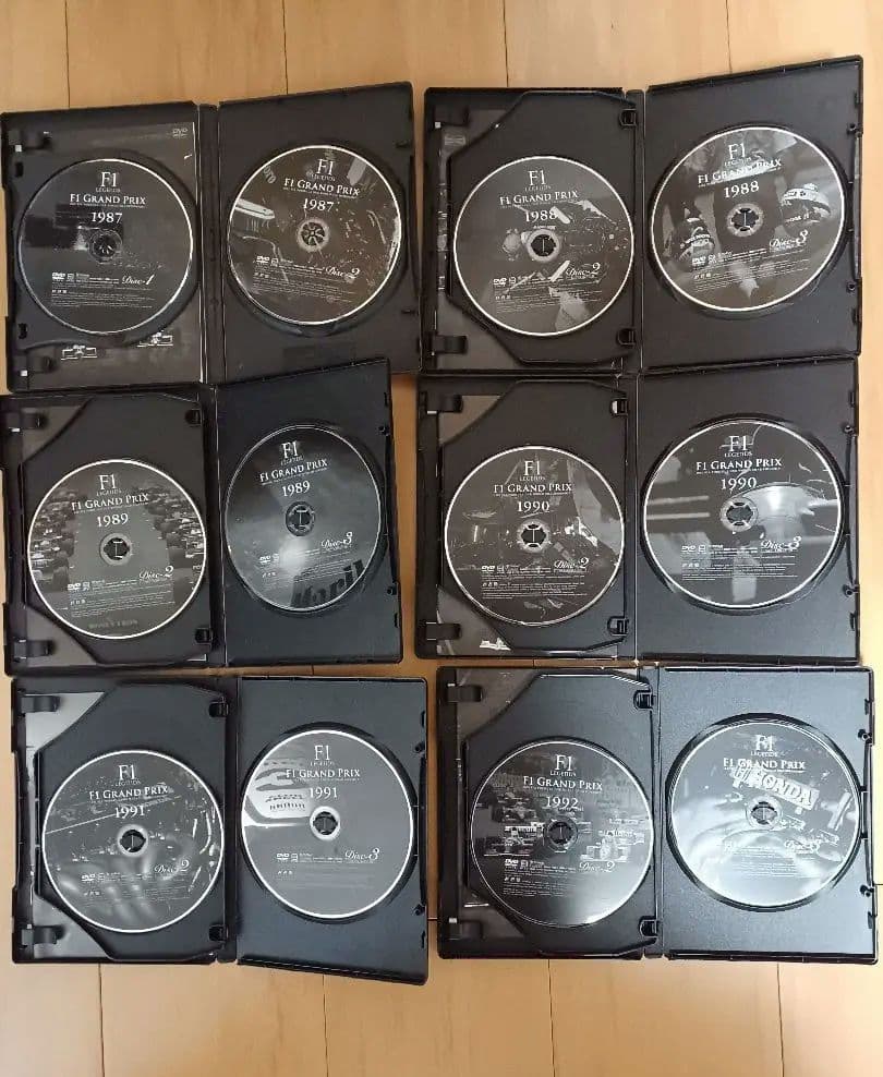 F1 LEGENDS F1 GRAND PRIX 1987〜1995 DVD