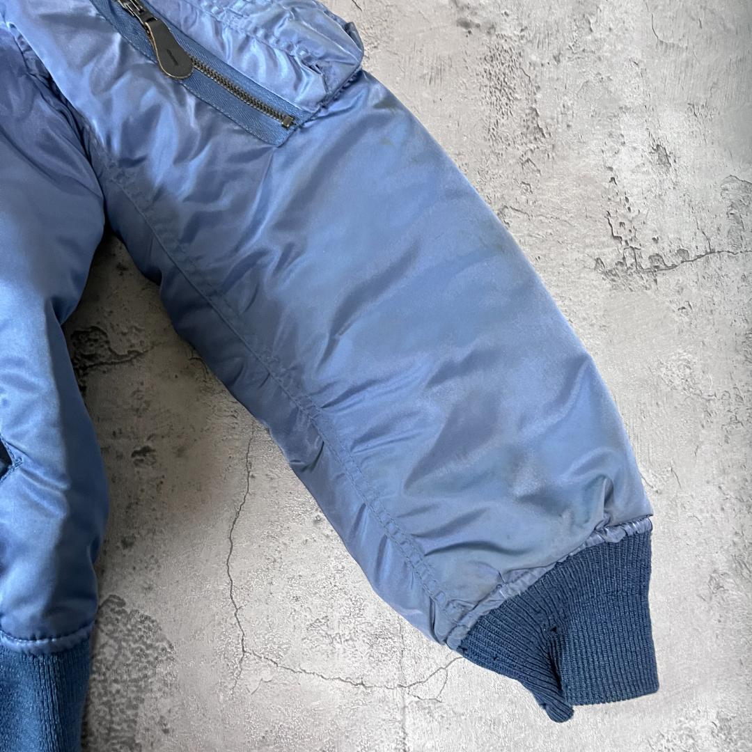 あ希少 B-15D フライトジャケット USA製 L 60s後半〜70s