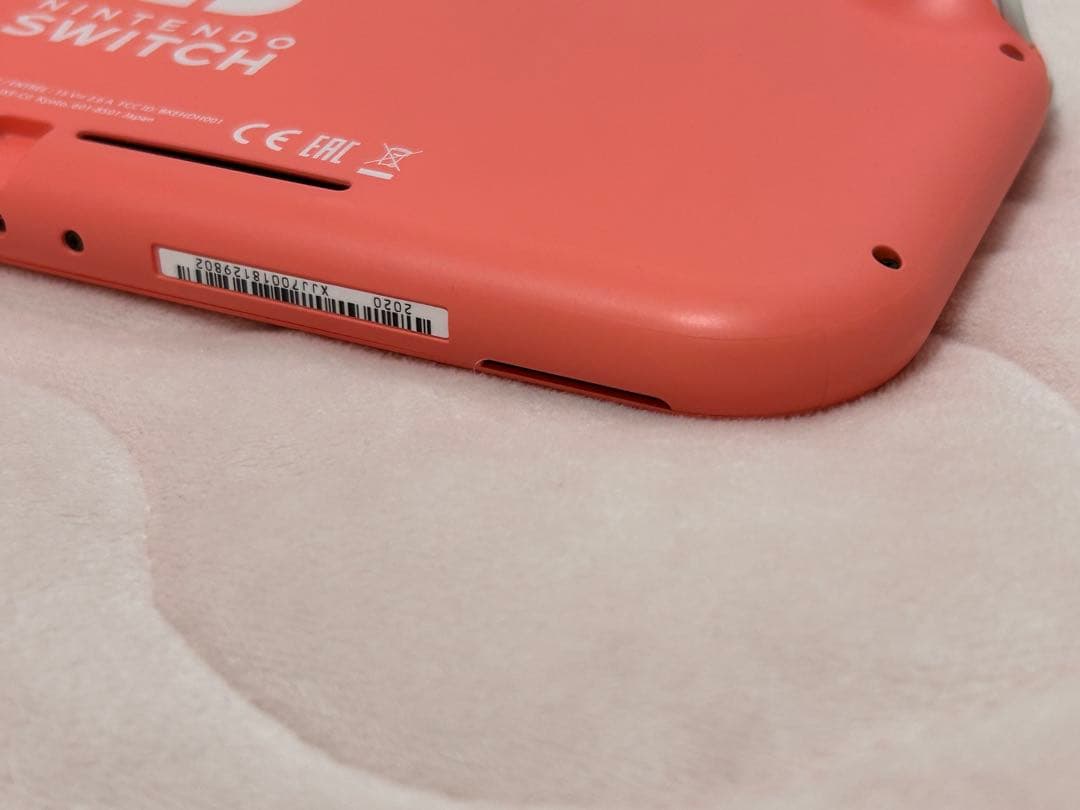 Nintendo Switch Lite コーラル 本体 スプラ2付き