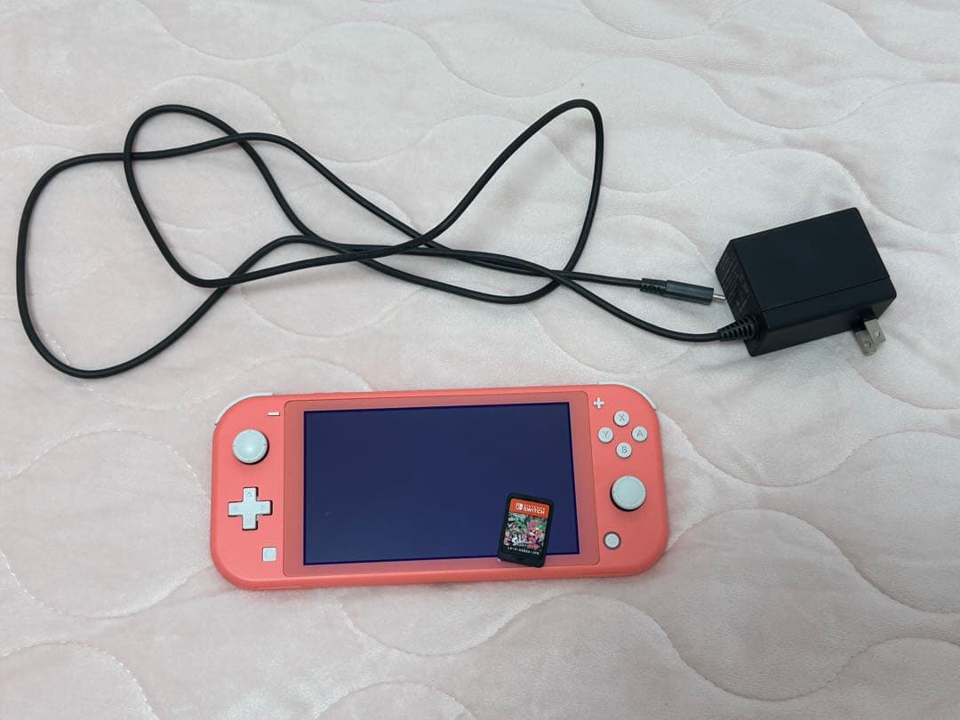 Nintendo Switch Lite コーラル 本体 スプラ2付き