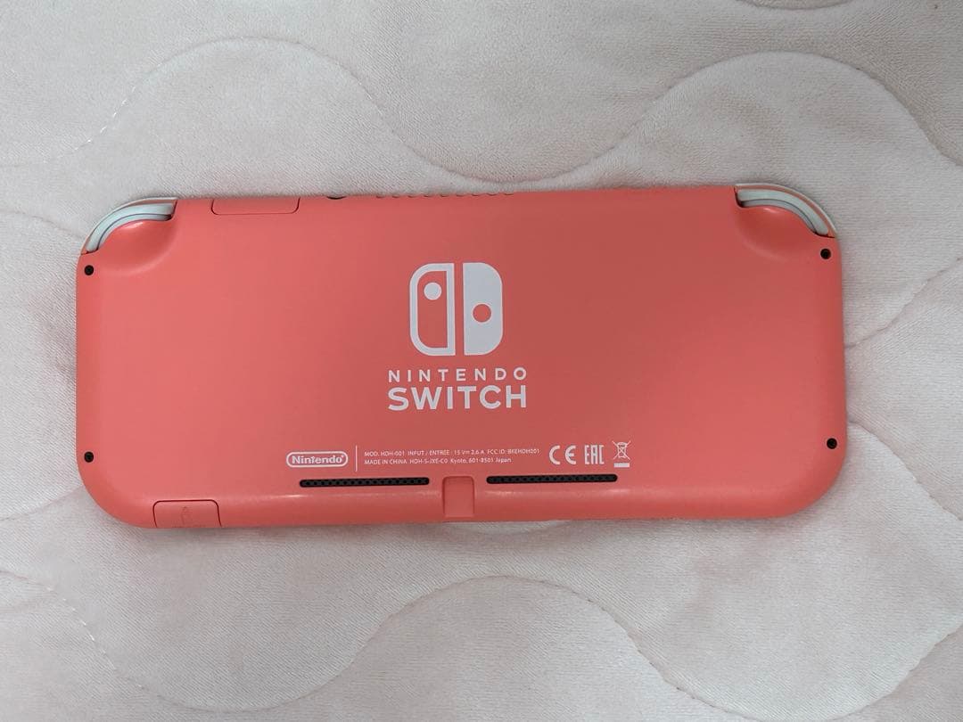 Nintendo Switch Lite コーラル 本体 スプラ2付き
