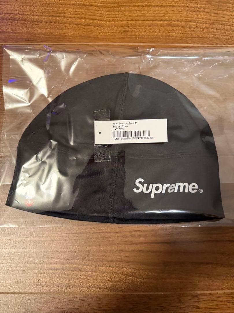 帽子 Supreme x Marmot Base Layer Beanie Black