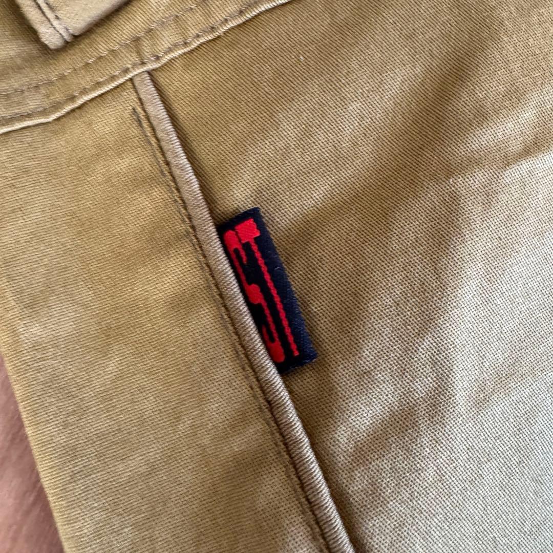 新品SPACE TRIBE レイヴフレアパンツ　カーキ