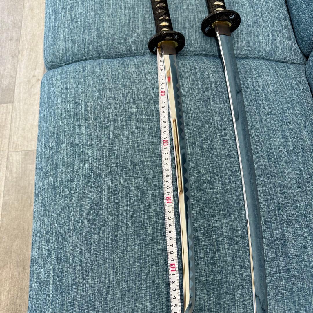 日本刀 ★鞘付き模造刀 大小2本セット 観賞用