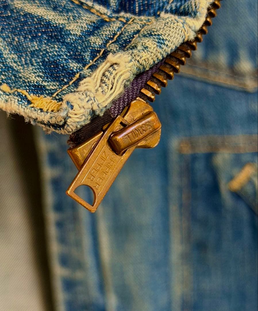 Wrangler 50's 11MJZ denim jacket ハチノス 42