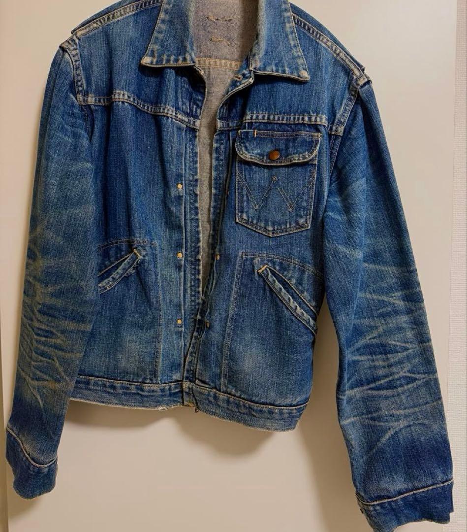 Wrangler 50's 11MJZ denim jacket ハチノス 42