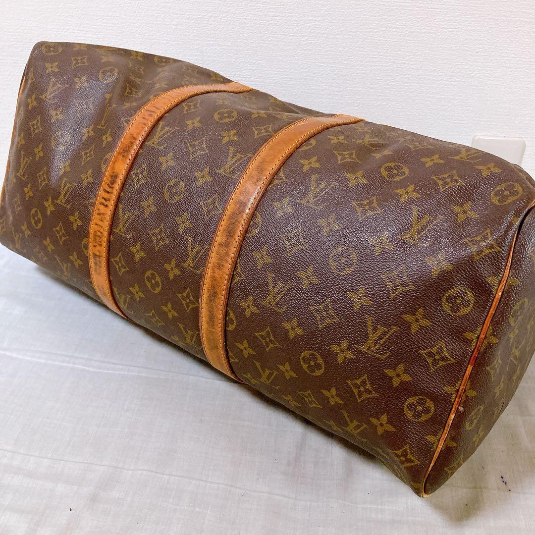 664 ルイヴィトン モノグラム　ハンドバッグ　ボストンバッグ　キーポル50