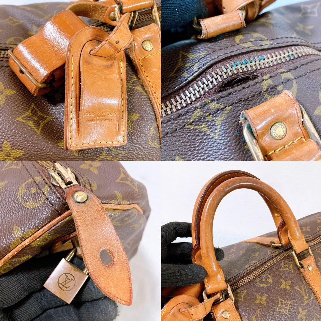 664 ルイヴィトン モノグラム　ハンドバッグ　ボストンバッグ　キーポル50