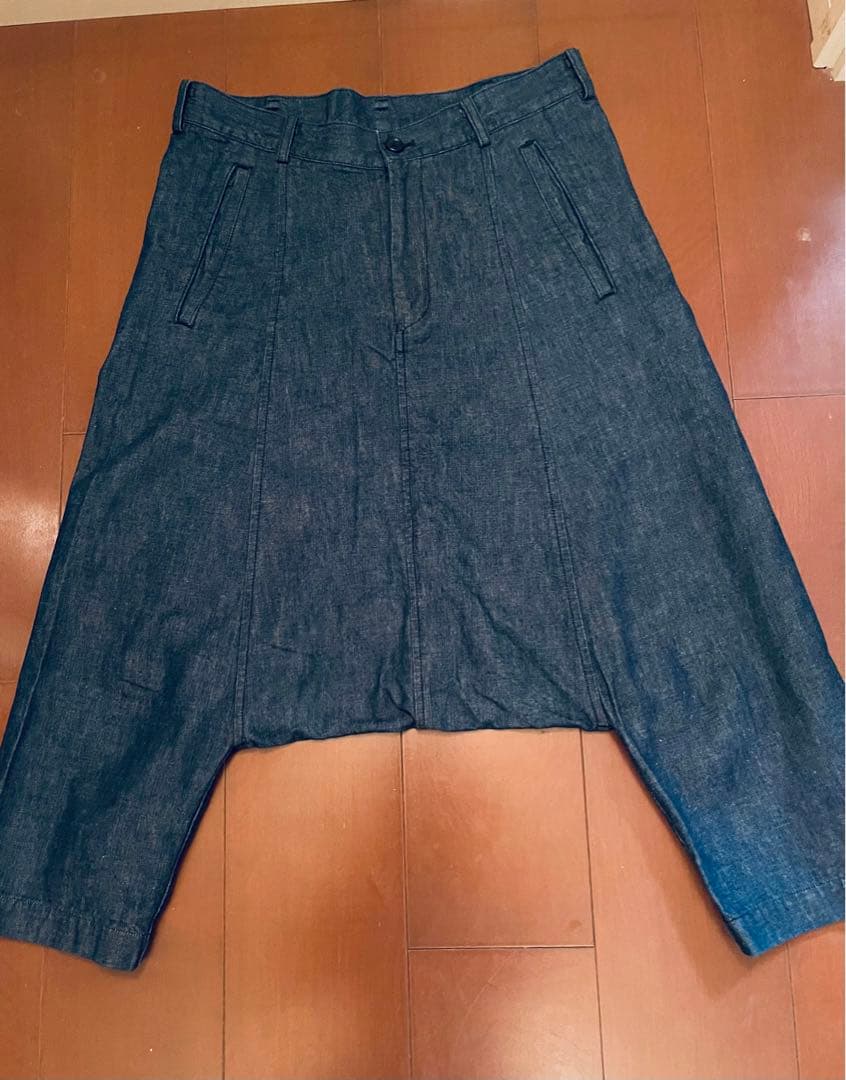 美品コムデギャルソデニム サルエルパンツ