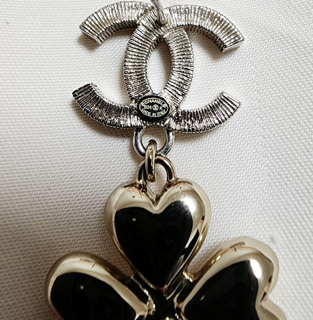 CHANEL ピアス CCマーク クローバー AW2024.25