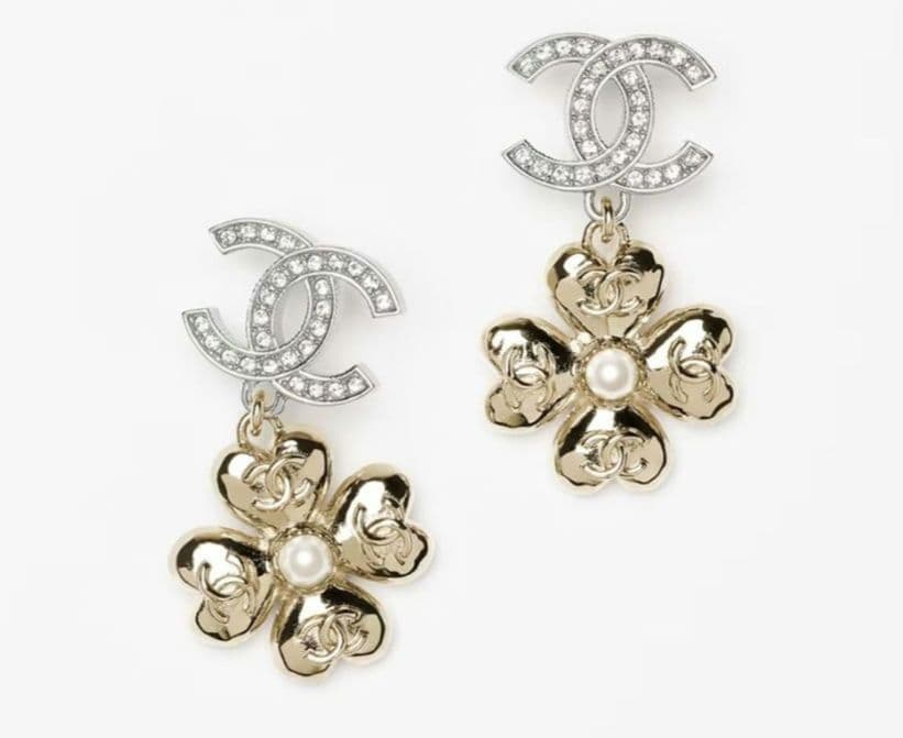 CHANEL ピアス CCマーク クローバー AW2024.25