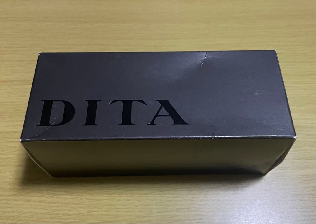 DITA ブラック サングラス ケース付き