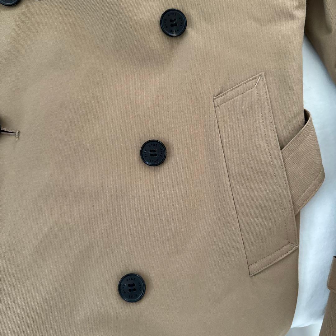 HYKE トレンチコート2