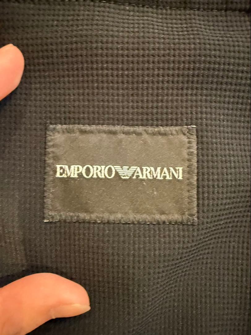 エンポリオアルマーニ　シングルブレストジャケット　ブラック　54