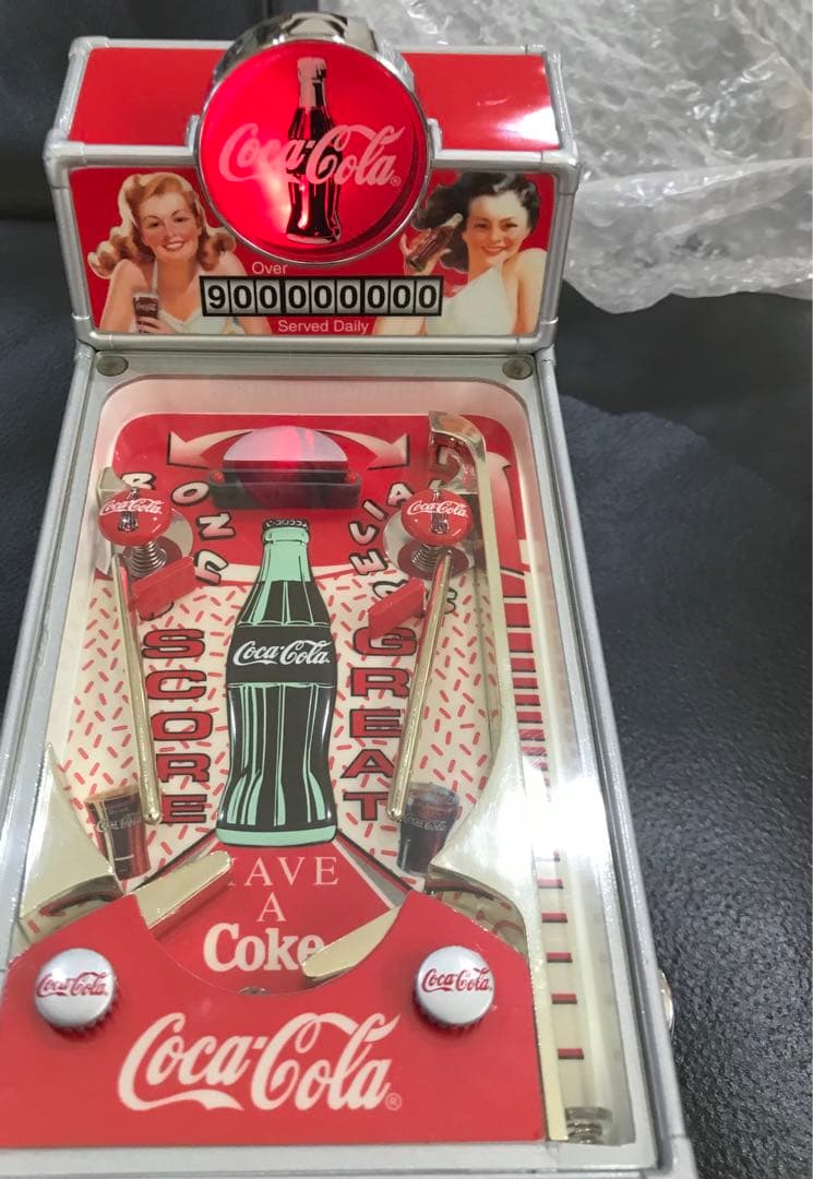 Coca-Cola コカコーラ　ピンボール型　貯金箱アンティーク
