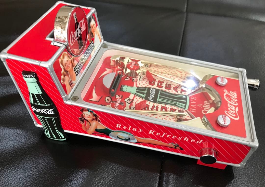 Coca-Cola コカコーラ　ピンボール型　貯金箱アンティーク