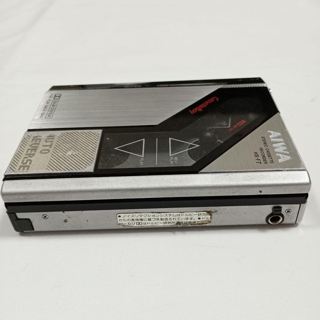 AIWA HS-F7 ステレオカセットレコーダー　シルバー　ジャンク