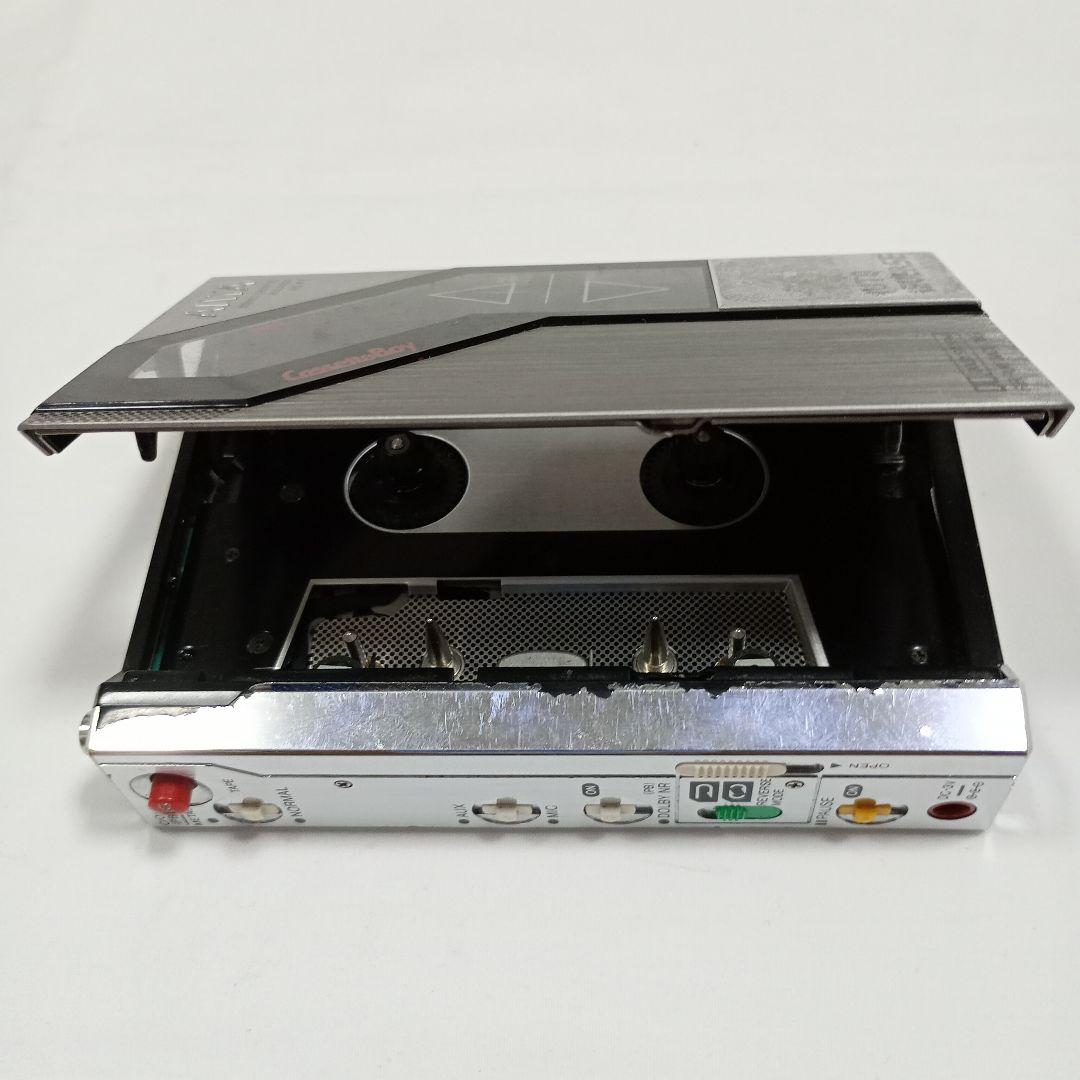 AIWA HS-F7 ステレオカセットレコーダー　シルバー　ジャンク