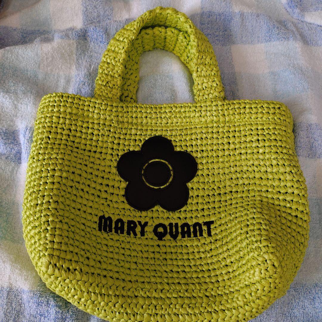 マリークワントクロッシェラフィアライクトートライトグリーン期間値下げ