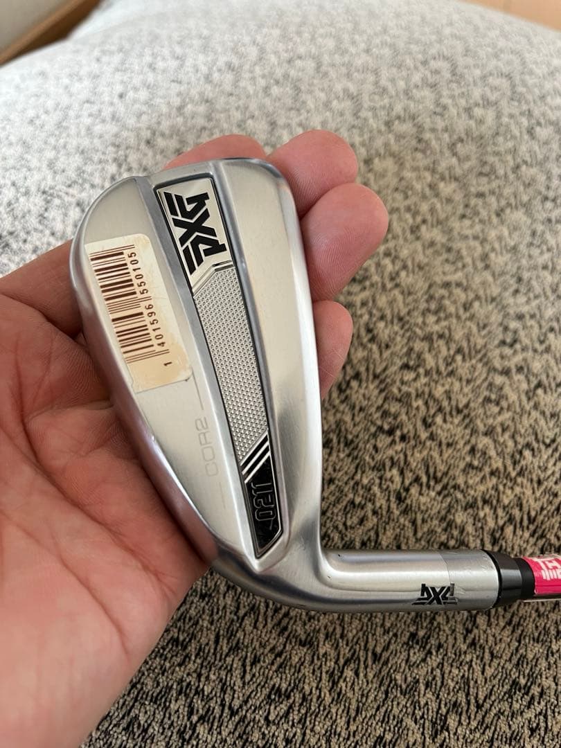 レフティ!美品試打用PXG 0211 COR2 7番アイアン単品 カーボン70R