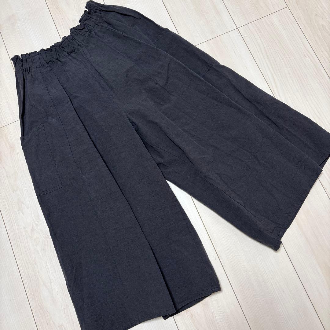 タイムセール☆ヤンマ産業　会津木綿　キュロット