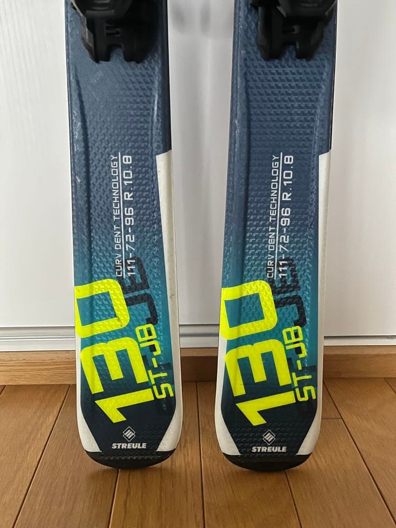 シュトロイレ　スキー板・ビンディング・ポール　130cm