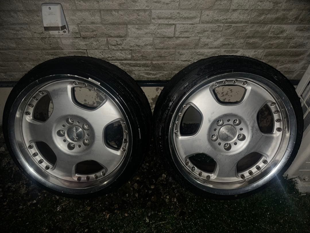 ✨絶版✨RAYS レイズ V-PIEZA 18インチ 10J+45 2本 深リム