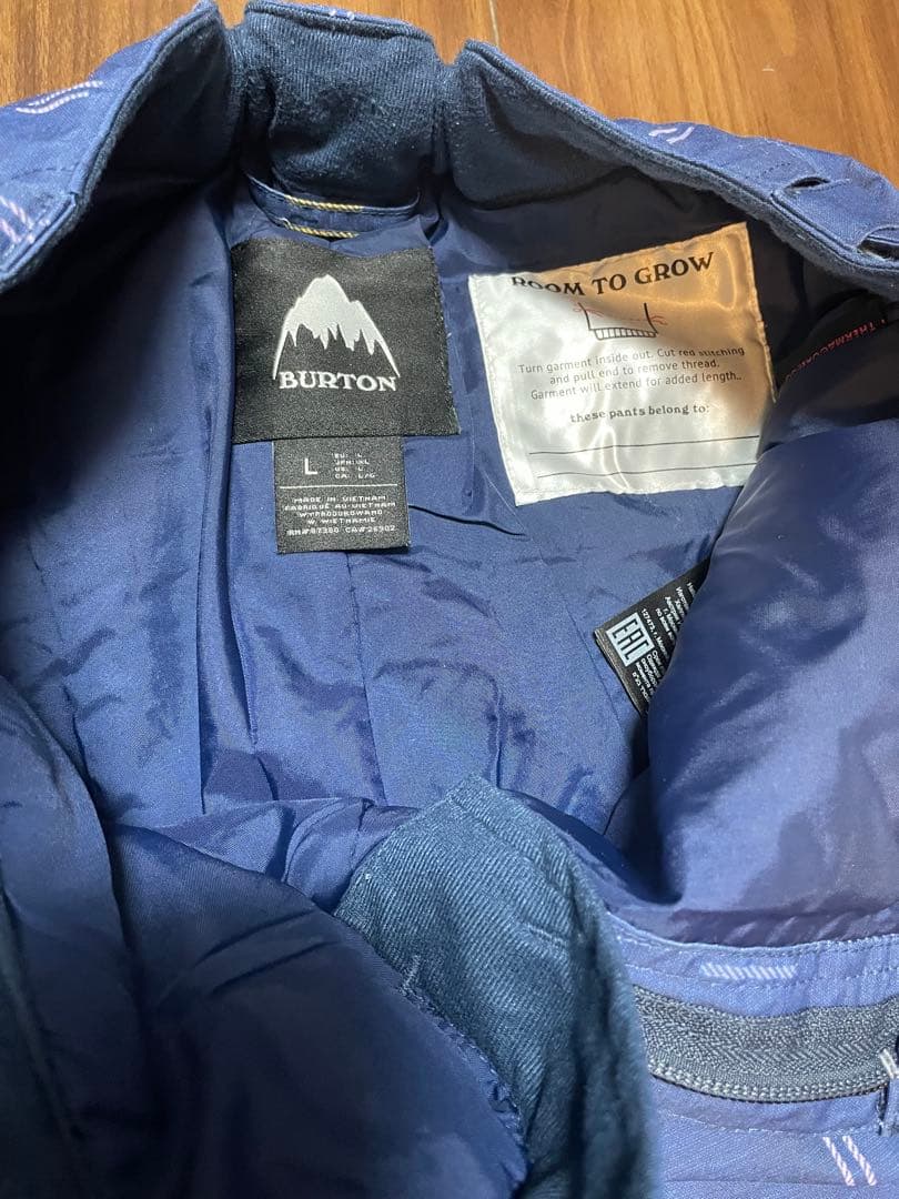 Burtonスキーウェア上下セットキッズ140/150