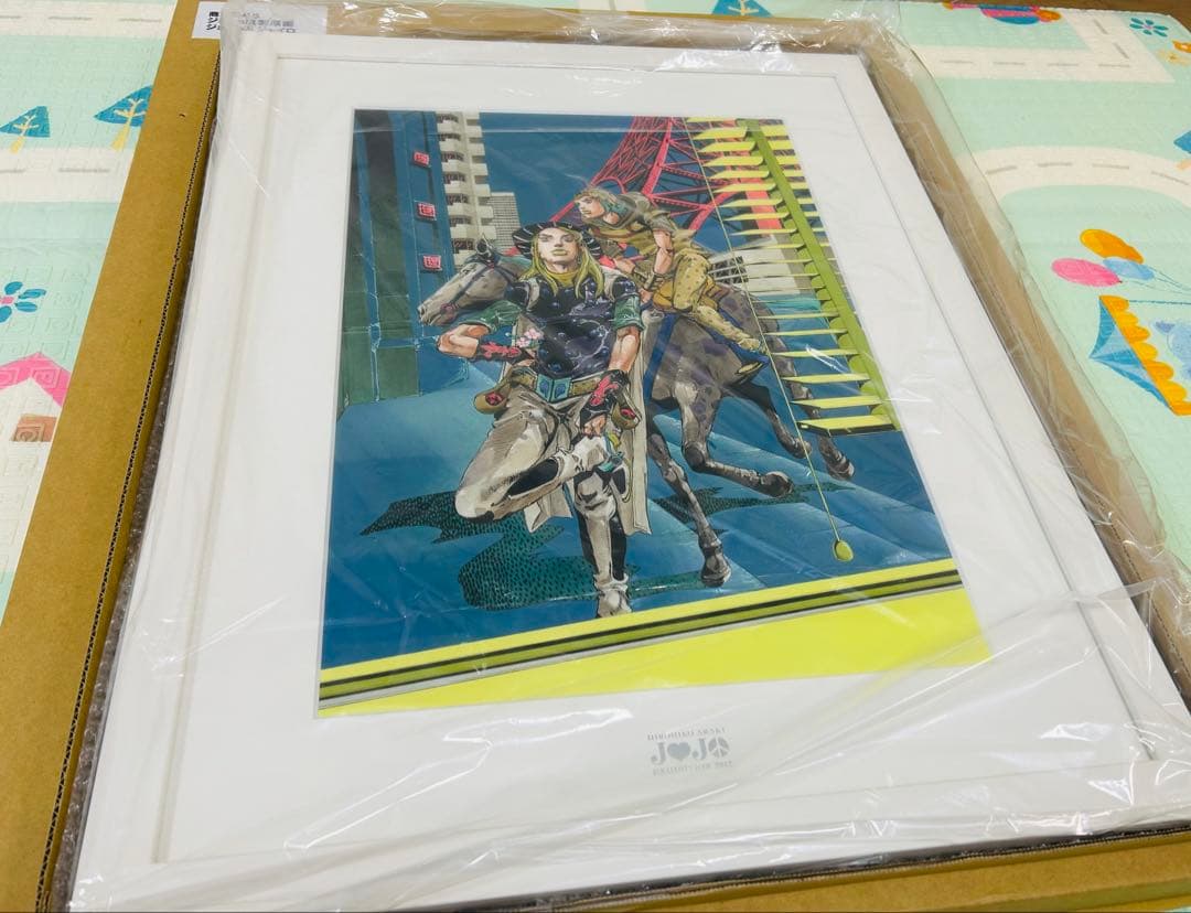 ジョジョの奇妙な冒険 複製原画 ジョニィ＆ジャイロ