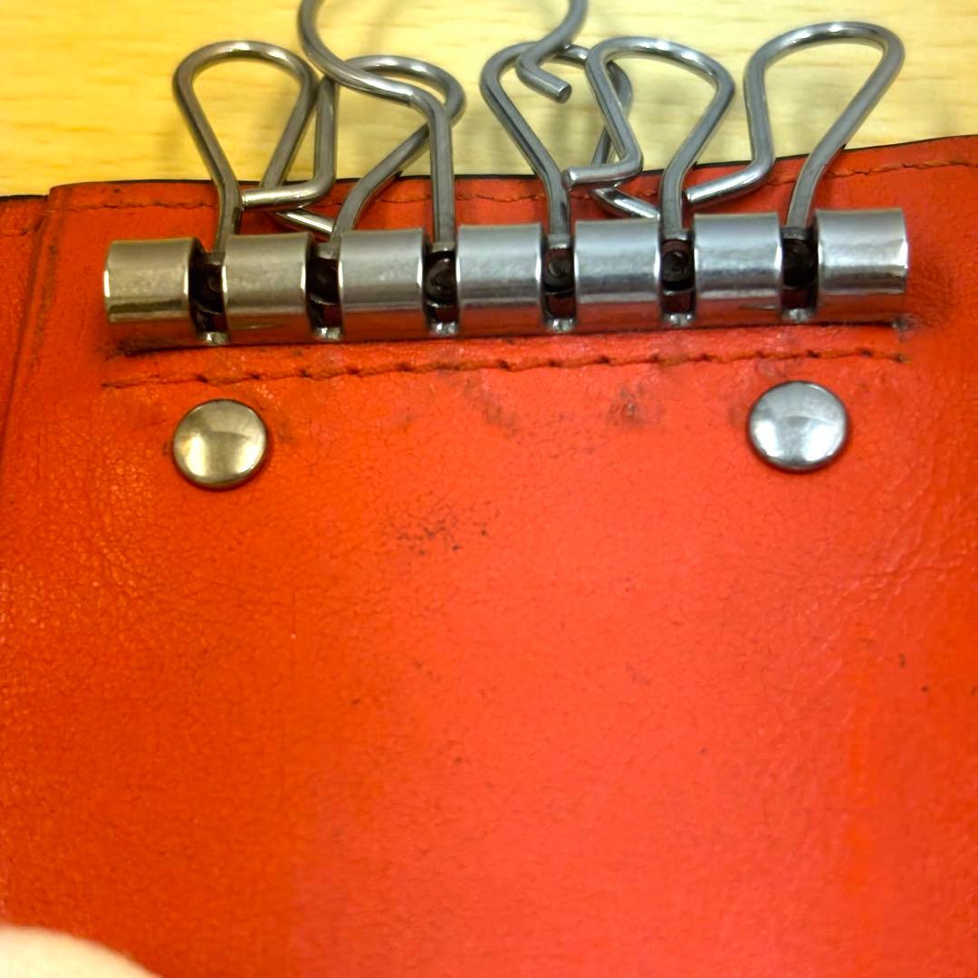 BOTTEGA VENETA ボッテガヴェネタ 6連キーケース バイカラー